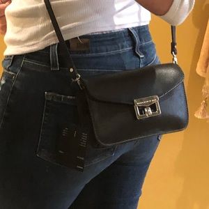 MARC by Marc Jacobs black pebble leather crossbody